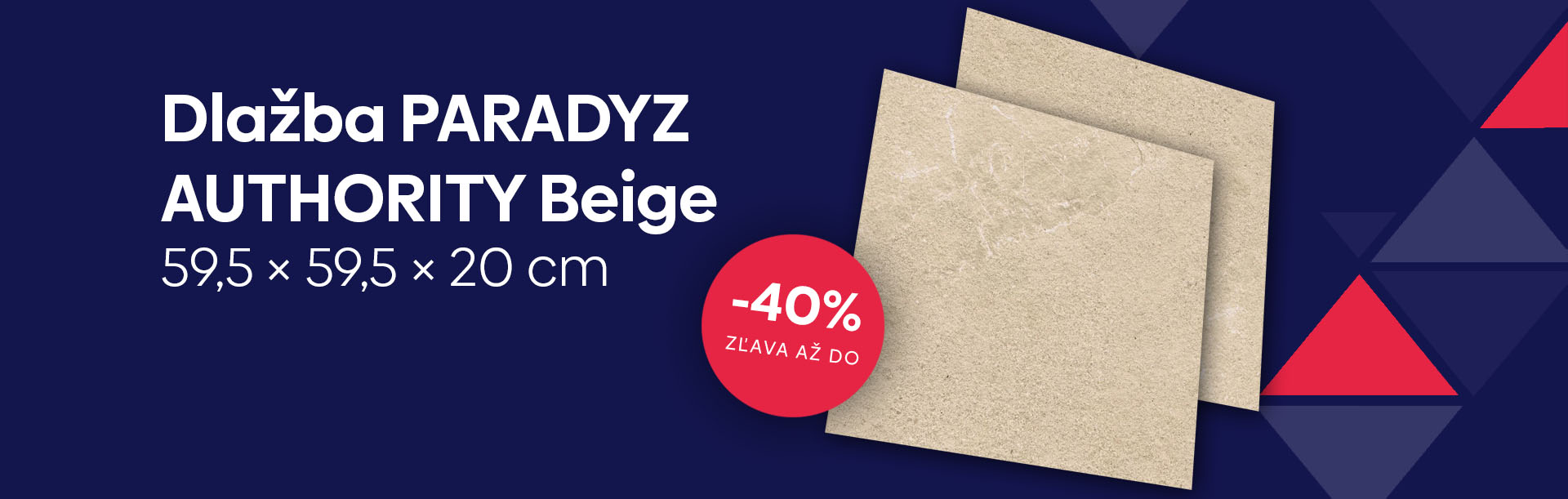 Dlažba Paradyz Authority Beige